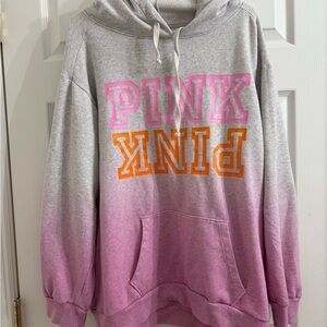 PINK Victoria's Secret Gradient Hoodie (XL)